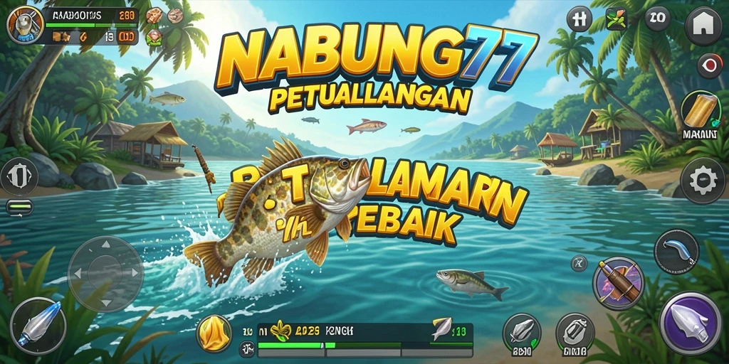 Tampilan menakjubkan dari gameplay NABUNG77 yang memukau di dunia memancing.