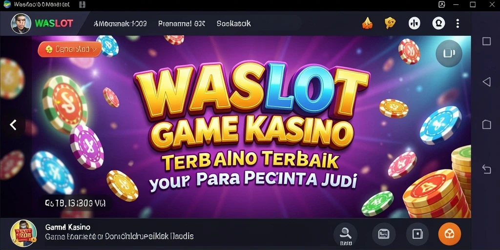 Tampilan menarik dari gameplay Kasino di WASLOT.